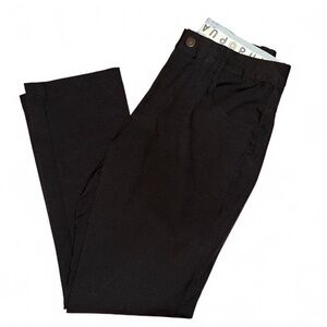 Puma Black Tailored Golf Pants | Flat Front | Stretch